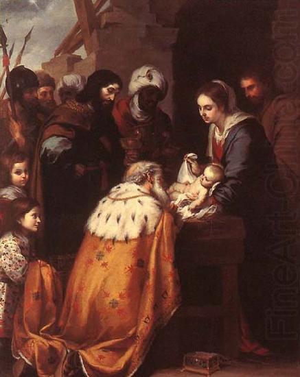 Adoration of the Magi, MURILLO, Bartolome Esteban